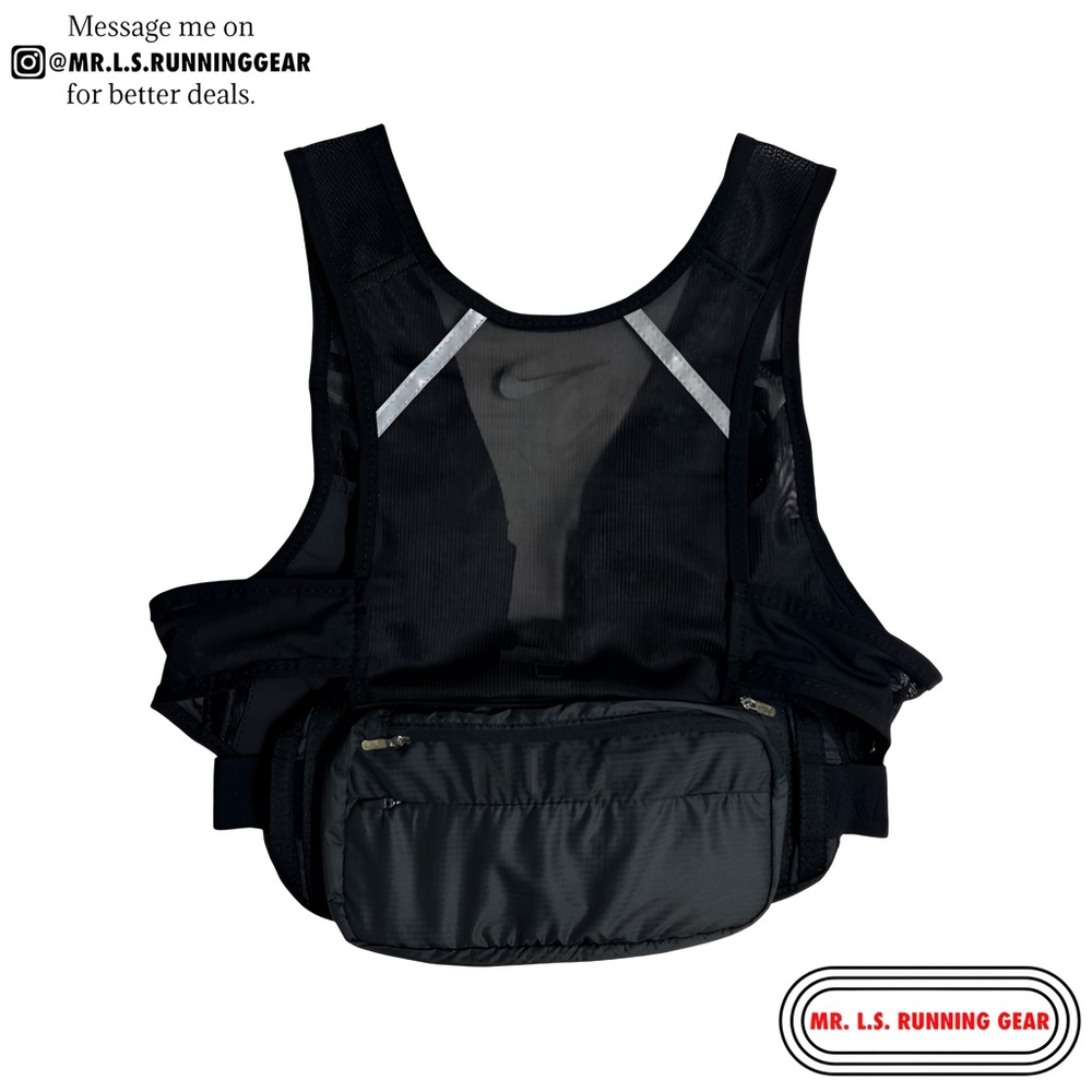 Nike Transform Packable Running Vest N1002042-013 - Picture 4 of 16